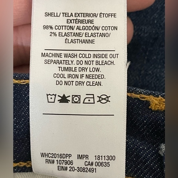 Hudson Holly High Rise Crop Straight Jeans 24 - Picture 9 of 11